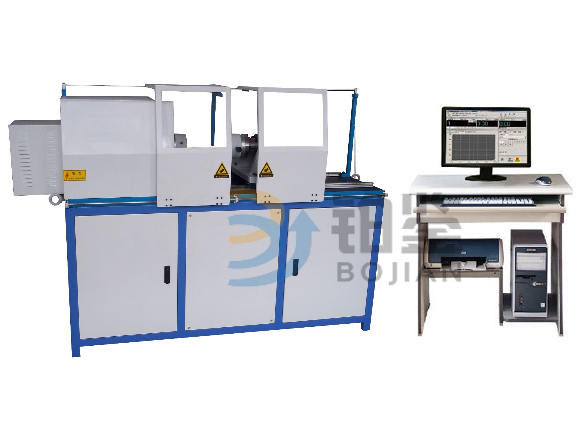 BJNZ-W500、1000、2000Nm Microcomputer controlled material torsion testing machine.