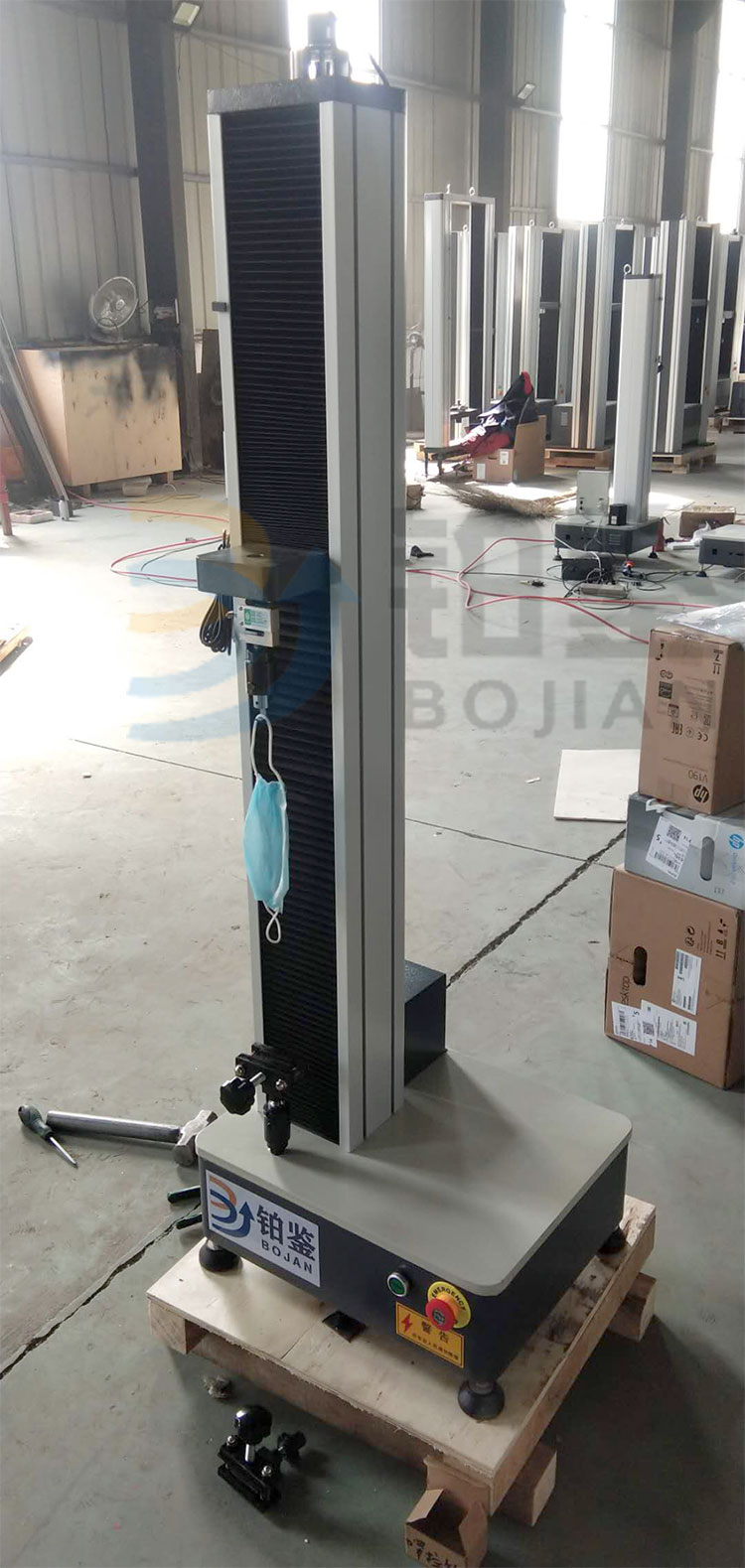 微機(jī)控制口罩專用拉力試驗(yàn)機(jī)江西客戶訂購