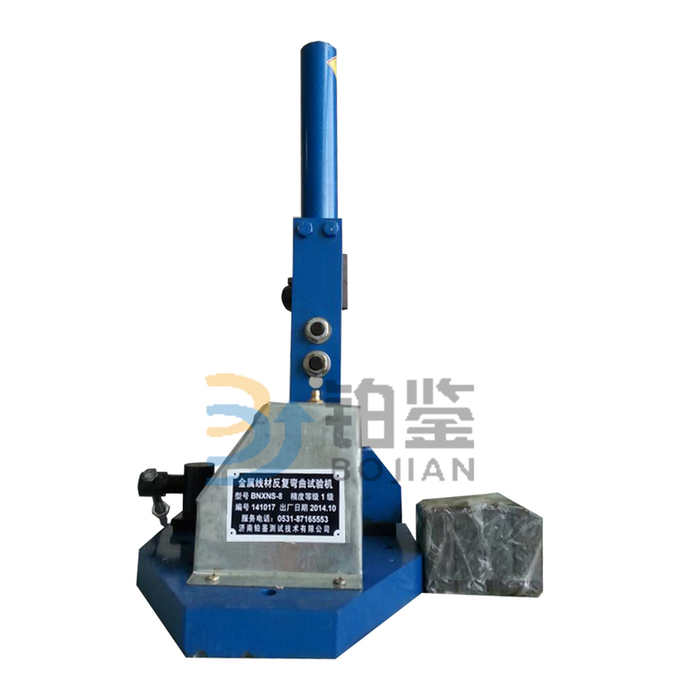 手動線材反復彎曲試驗機湖北客戶訂購