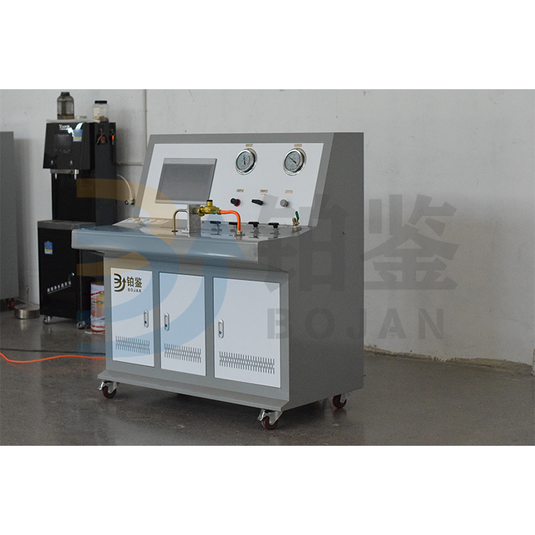 瓶裝液化石油氣調(diào)壓器關(guān)閉壓力、出口壓力試驗(yàn)臺(tái)